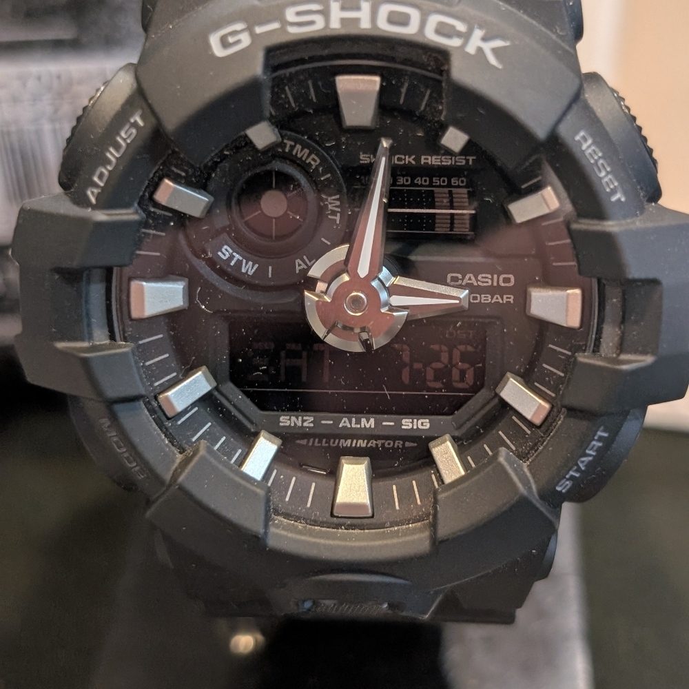 G-SHOCK Black Analog-Digital Watch